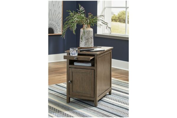 Treytown Grayish Brown Chair Side End Table - Image 7