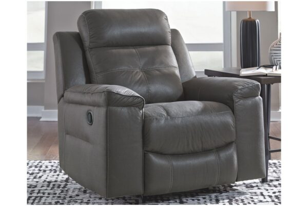 Jesolo Dark Gray Rocker Recliner - Image 2