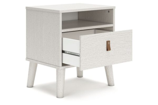 Aprilyn White One Drawer Night Stand - Image 2