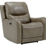 Galahad Sandstone Zero Wall Recliner W/pwr Hdrst