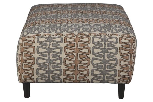 Flintshire Auburn Oversized Accent Ottoman - Image 4