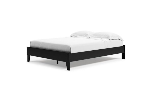 Finch Black Queen Platform Bed - Image 8