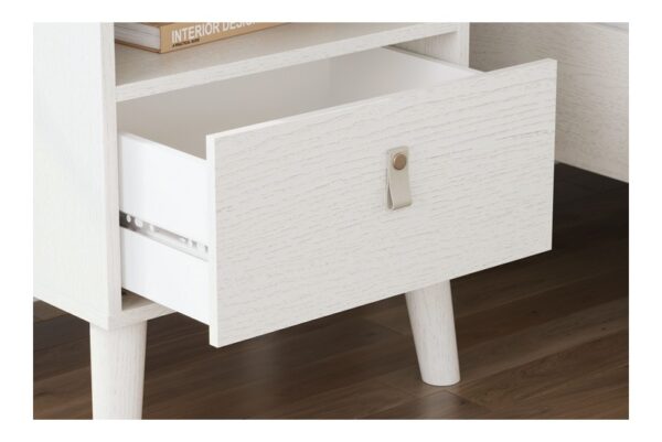 Aprilyn White One Drawer Night Stand - Image 9