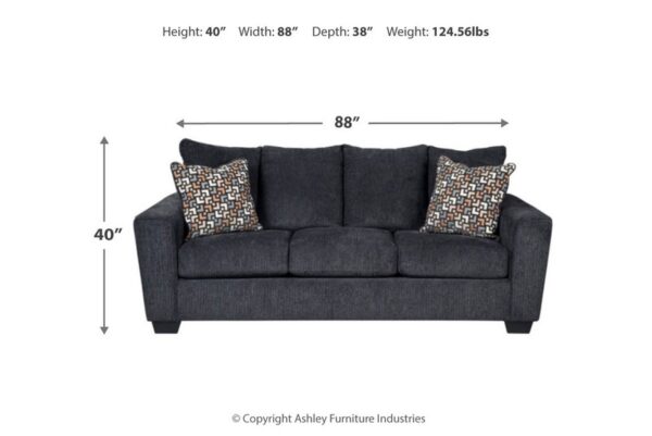 Wixon Slate Sofa - Image 8