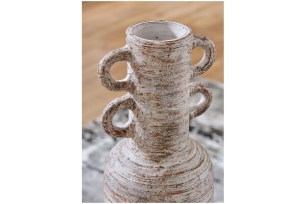 Wellbridge Distressed White Vase - Image 4