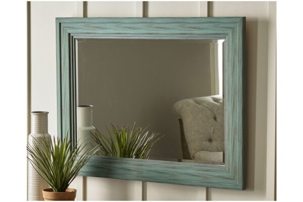 Jacee Antique Teal Accent Mirror - Image 2