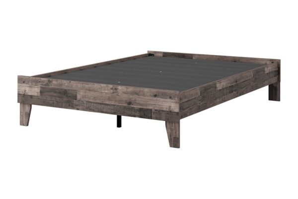 Neilsville Multi Gray Full Platform Bed - Image 3