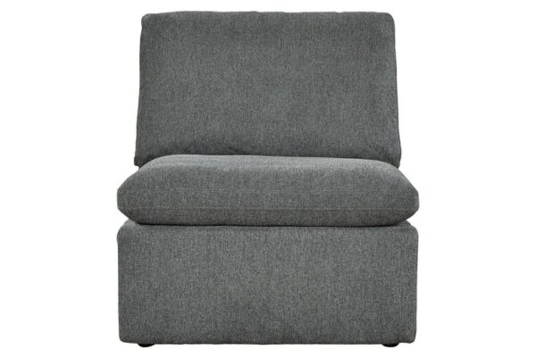 Hartsdale Granite Armless Chair - Image 3