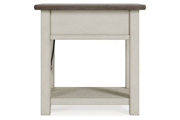 Bolanburg White / Brown / Beige Chair Side End Table - Image 6