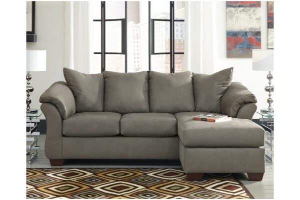 Darcy Cobblestone Sofa Chaise - Image 2