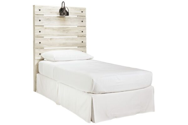 Cambeck Whitewash Twin Panel Headboard - Image 5