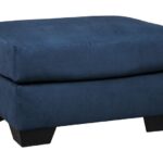 Darcy Blue Ottoman