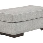 Mercado Pewter Ottoman