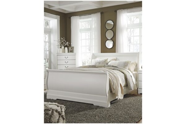 Anarasia White Queen Sleigh Headboard - Image 5