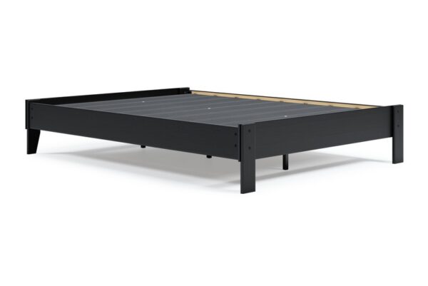 Finch Black Queen Platform Bed - Image 7