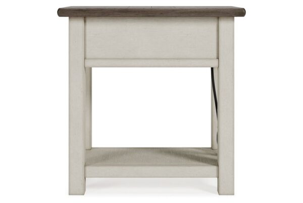 Bolanburg White / Brown / Beige Chair Side End Table - Image 8