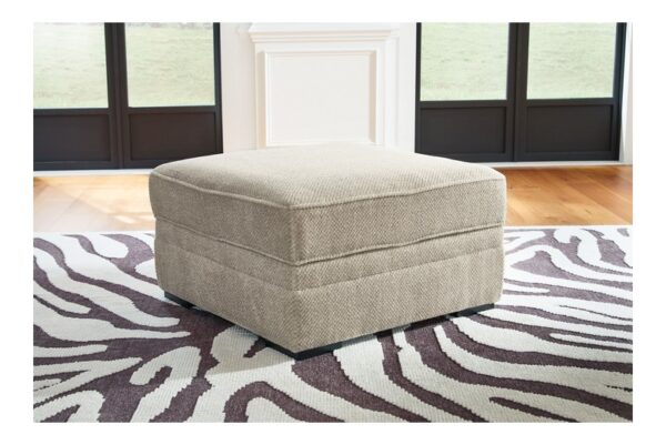 Calnita Sisal Ottoman With Storage - Image 2