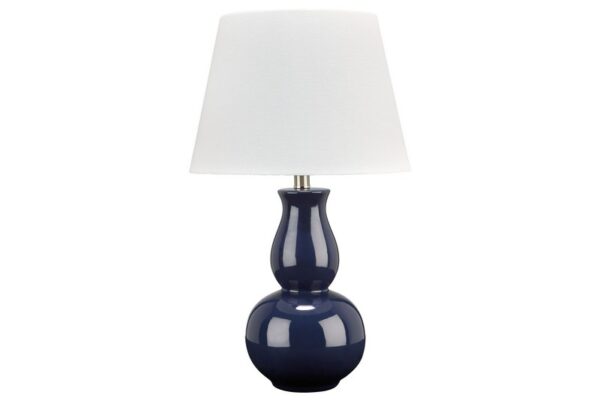 Zellrock Navy Ceramic Table Lamp