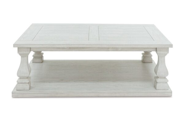 Arlendyne Antique White Rectangular Cocktail Table - Image 3