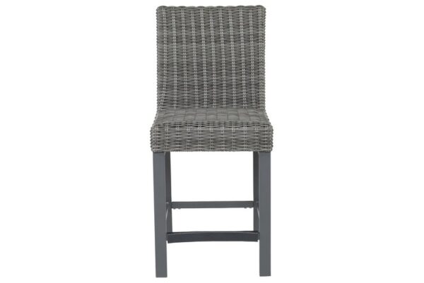 Palazzo Gray Tall Barstool (Set of 2) - Image 5