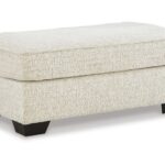 Valerano Parchment Ottoman