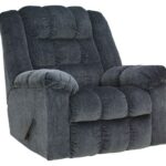 Ludden Blue Rocker Recliner