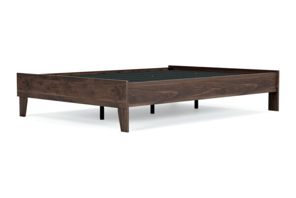 Calverson Mocha Full Platform Bed - Image 4