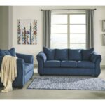 Darcy Blue 2 Pc. Sofa, Loveseat