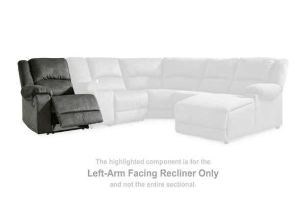 Benlocke Flannel Laf Zero Wall Recliner - Image 2