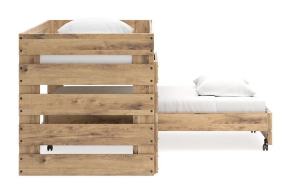 Larstin Brown Twin Over Twin Loft Bed - Image 6