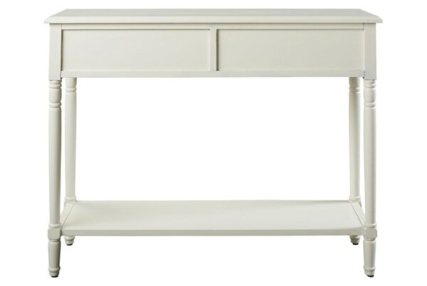 Goverton White Console Sofa Table - Image 5