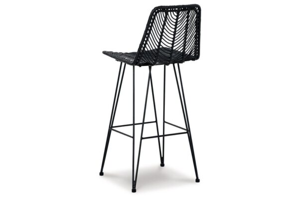 Angentree Black Tall Barstool (Set of 2) - Image 8