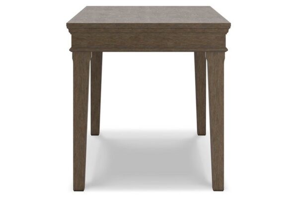 Janismore Weathered Gray Home Office Desk - Image 6