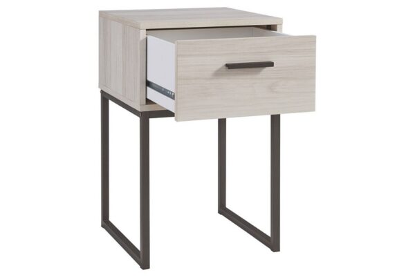 Socalle Light Natural One Drawer Night Stand - Image 3