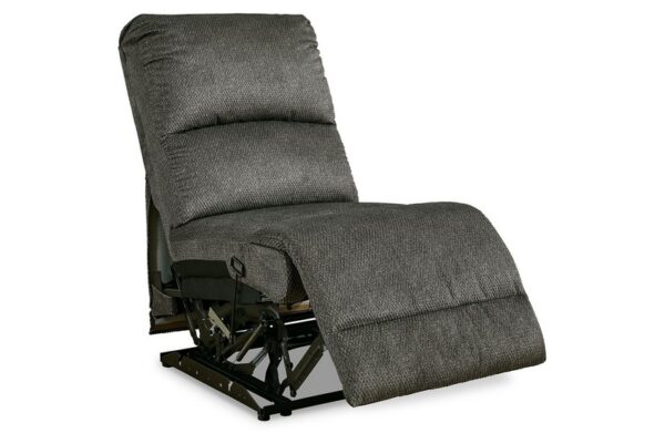 Benlocke Flannel Armless Recliner - Image 3