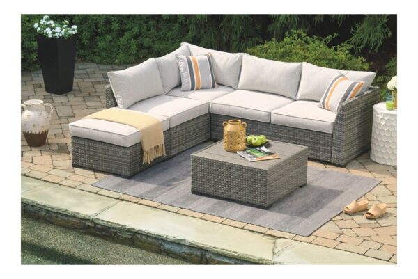 Cherry Point Gray 4 Pc. Lounge Set - Image 4