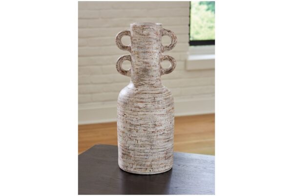 Wellbridge Distressed White Vase - Image 2