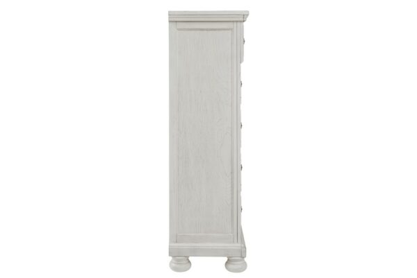 Robbinsdale Antique White Five Drawer Chest - Image 5