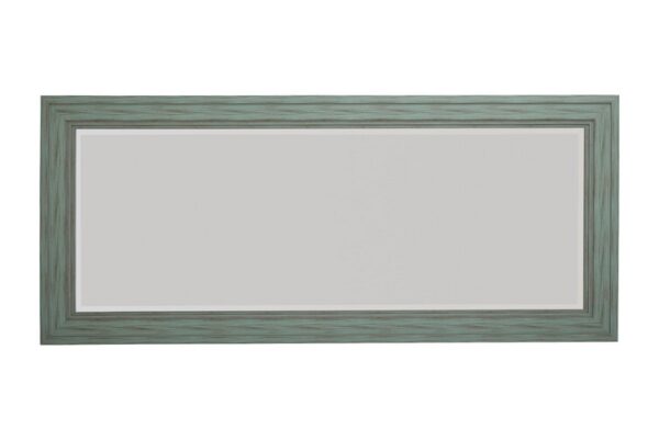 Jacee Antique Teal Floor Mirror - Image 4