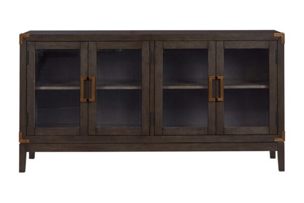 Burkhaus Dark Brown Dining Room Server - Image 3