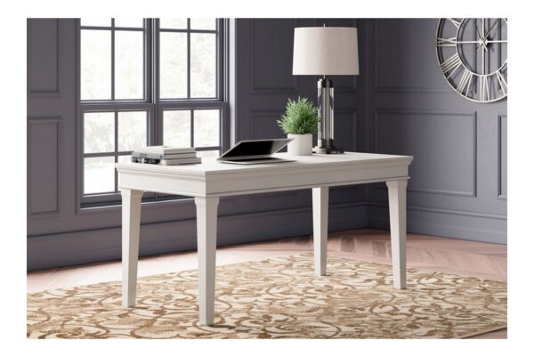 Kanwyn Whitewash Home Office Desk - Image 2