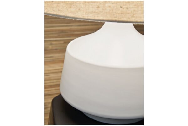 Acyn White Ceramic Table Lamp - Image 4