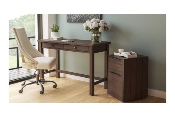 Camiburg Warm Brown Home Office Desk Standalone - Image 9