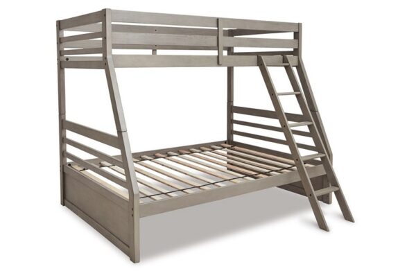 Lettner Light Gray Twin Over Full Bunk Bed - Image 3