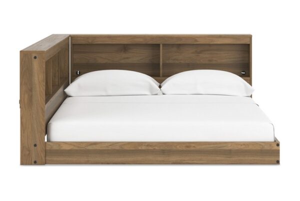 Deanlow Honey Full Bookcase Storage Bed - Image 5