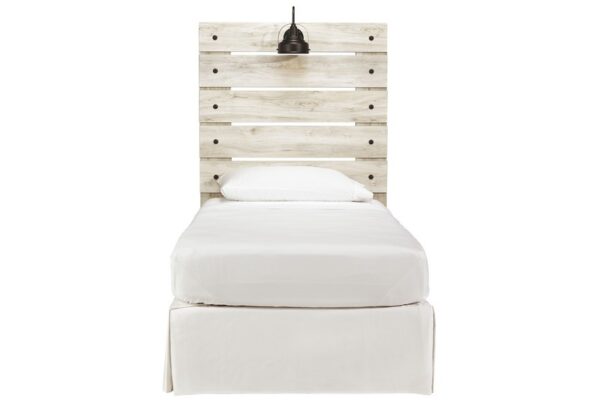 Cambeck Whitewash Twin Panel Headboard - Image 4