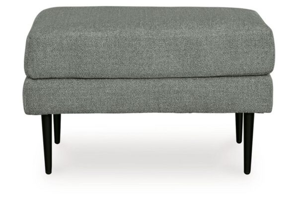 Hazela Charcoal Ottoman - Image 3