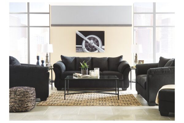 Darcy Black Sofa - Image 13