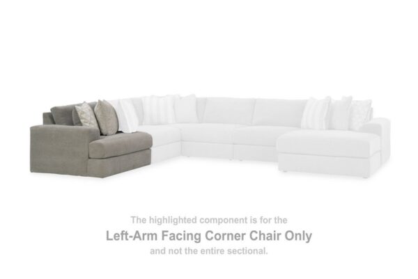 Avaliyah Ash Laf Corner Chair - Image 2