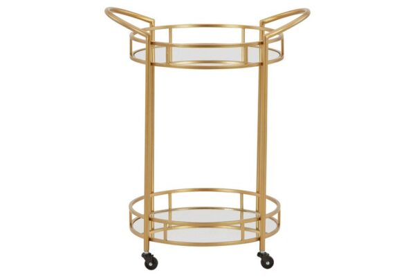 Wynora Gold Bar Cart - Image 3